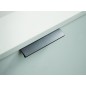 S Maner EDGE STRAIGHT antracit periat,lungime 100mm